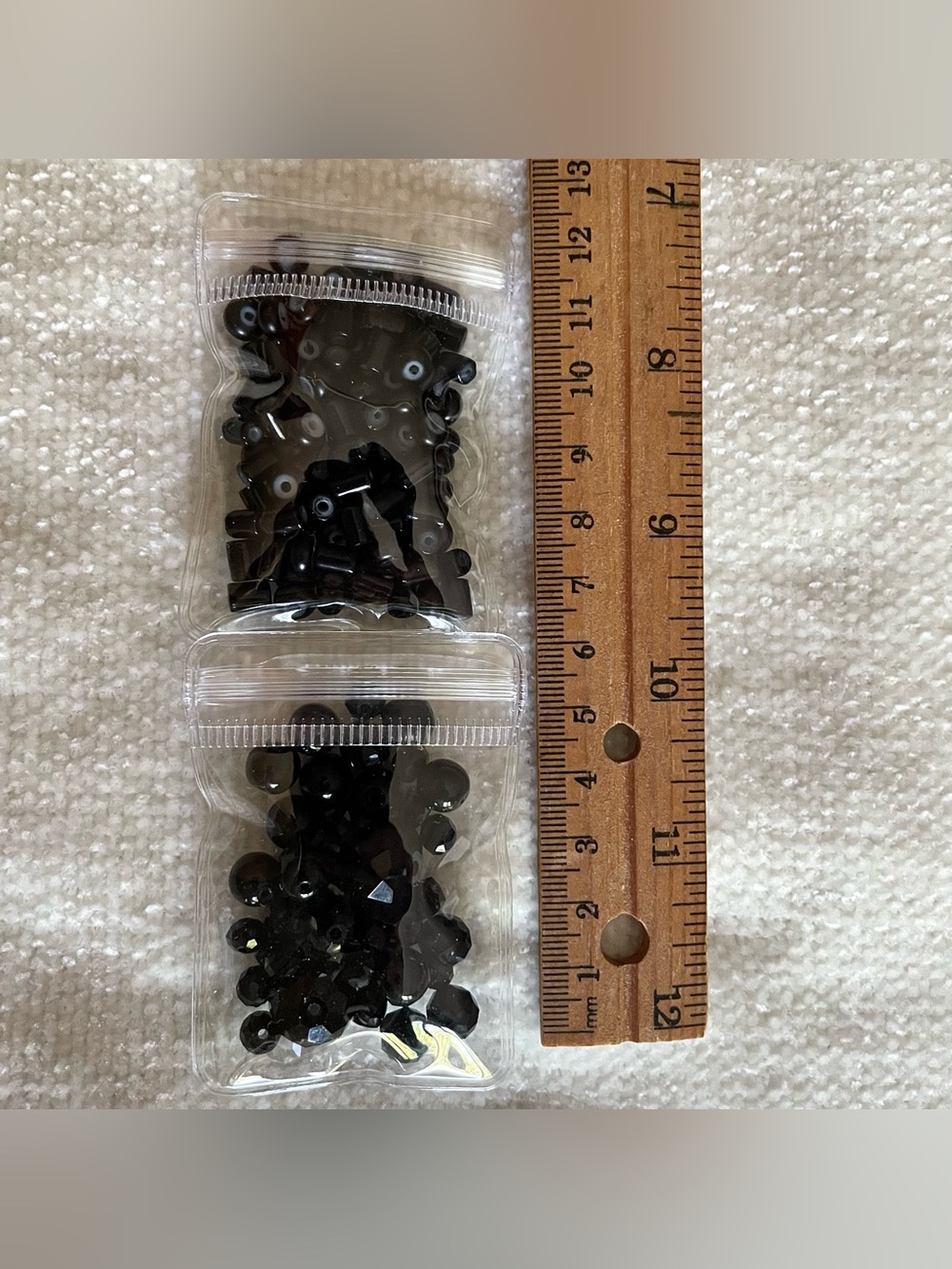 BEAD LOT - Assorted Wood Glass Stone Acrylic Shell for Jewelry & Crafts (530g) - Picture 7 of 10